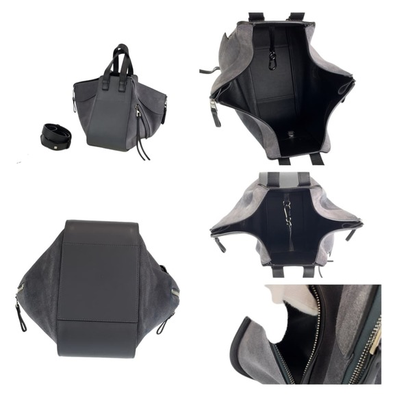 Loewe Loewe Anagram Hammock Suede Leather 2WAY Bag Leather Shoulder Bag - Picture 7 of 8